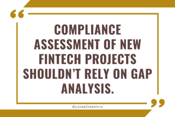 FinTech Compliance Must Shift From Gap Analysis to Cost Benefit Analysis